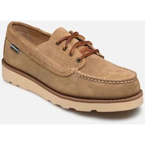 Sebago, Schoenen, Heren, Beige, 45 EU, Suède, Licht Beige Suède Field Schoenen