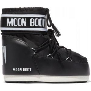 Moon Boot, Schoenen, Dames, Zwart, 39 EU, Nylon, Icon Low Nylon Boot Zwart