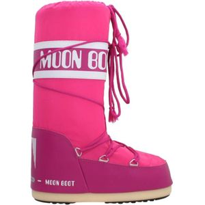 Moon Boot, Schoenen, Dames, Roze, 35 EU, Nylon, Winter Boots