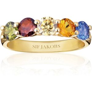Sif Jakobs Jewellery, Belluno Uno Ring Veelkleurig, Dames, Maat:50 MM