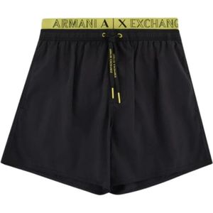 Armani Exchange, Badkleding, Heren, Zwart, L, Beachwear