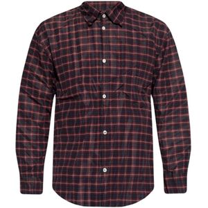 Balenciaga, Overhemden, Heren, Rood, 2Xl, Normaal shirt