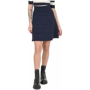 Hugo Boss, Midi Skirts Blauw, Dames, Maat:M