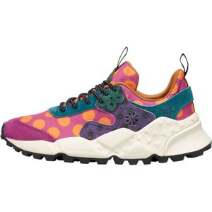 Flower Mountain, Suede and technical fabric sneakers Kotetsu Woman Paars, Dames, Maat:35 EU