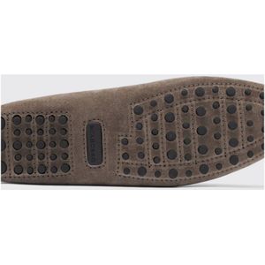 Scarosso, Schoenen, Heren, Bruin, 48 EU, Leer, Suede Penny Driving Loafers