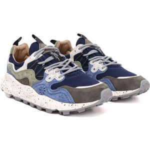 Flower Mountain, Schoenen, Heren, Veelkleurig, 43 EU, Suède, Outdoor Lage Sneakers