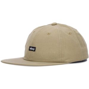 Obey, Caps Beige, Heren, Maat:ONE Size