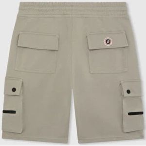 Sweet Pants, Korte broeken, Heren, Grijs, XL, Katoen, Cargo Style Shorts met ritssluiting zakken