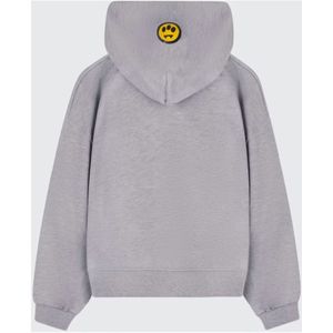 Barrow, Sweatshirts & Hoodies, Heren, Grijs, L, Katoen, Lichtgrijs Melange Zip Hoodie