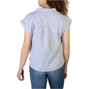 Pepe Jeans, Blouses & Shirts, Dames, Wit, L, Katoen, Shirt iris_pl 304213