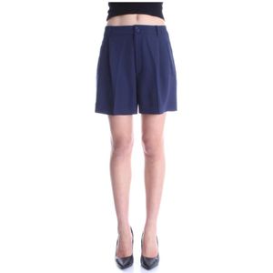 Ralph Lauren, Korte broeken, Dames, Blauw, M, Polyester, Stijlvolle zomershorts