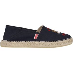 Kenzo, Blauwe Nacht Slip-On Espadrilles Blauw, Heren, Maat:43 EU