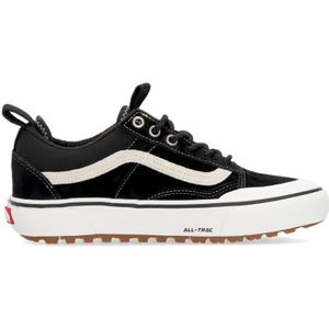 Vans, Schoenen, Heren, Zwart, 39 EU, Leer, Zwart/Wit Buitenschoen Jongen Old Skool Mte-2