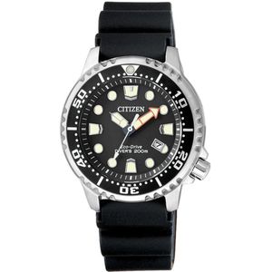 Citizen EP6050-17E - Horloge - Rubber - Zwart - Ø 33.5 mm