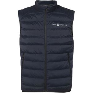 Sail Racing, Jassen, Heren, Blauw, L, Nylon, Nylon Bodywarmer Jas met Logo