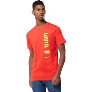 Nike, Tops, Heren, Oranje, L, Spain Dri-Fit T-shirt