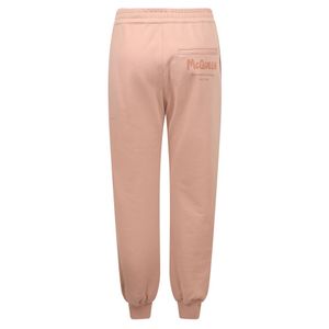 Alexander McQueen, Broeken, Dames, Roze, S, Katoen, Joggers voor stijlvol comfort