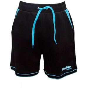 Moschino, Korte broeken, Heren, Zwart, S, Katoen, Zwarte katoenen shorts met geribbelde tailleband