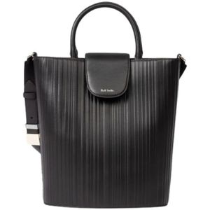 PS By Paul Smith, Zwarte Bucket Tas Zwart, Dames, Maat:ONE Size