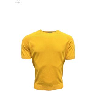Gran Sasso, Tops, Heren, Oranje, L, Katoen, T-Shirts