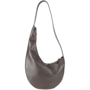 Aesther Ekme, Tassen, Dames, Bruin, ONE Size, Hobo Crossbody Tas