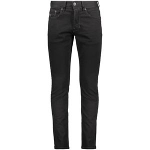 PME Legend, Slim Fit Zwarte Jeans met Rinsewassing Zwart, Heren, Maat:W34 L32