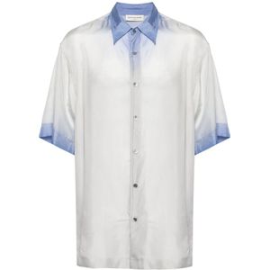 Dries Van Noten, Overhemden, Heren, Blauw, M, Shirts