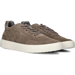 Blackstone, Schoenen, Heren, Bruin, 44 EU, Suède, Bruine Suède Lage Sneakers