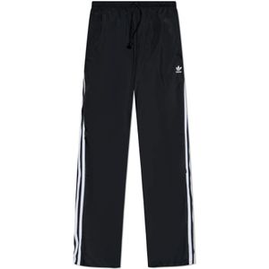 Adidas Originals, Broeken, Dames, Zwart, XS, Nylon, Ortalion broek met logo