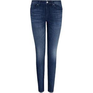 Armani Exchange, Jeans, Dames, Blauw, W26, Katoen, Blauwe Super Skinny Dames Jeans