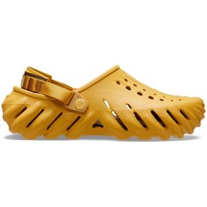 Crocs, Platte sandalen Geel, Heren, Maat:42 EU