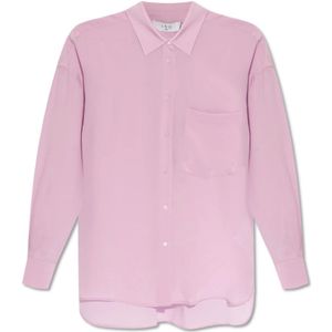 Iro, Blouses & Shirts, Dames, Paars, S, Rylee zijden shirt