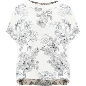 Kocca, Blouses & Shirts, Dames, Beige, XS, Bloemenprint Blouse