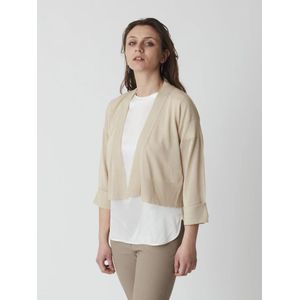 Alpha Studio, Truien, Dames, Beige, S, Dames Vest