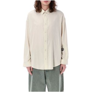 Acne Studios, Shirts Wit, Heren, Maat:M