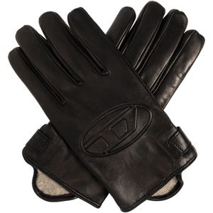 Diesel, ‘G-Reies’ handschoenen Zwart, unisex, Maat:S