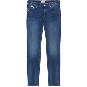 Marc O'Polo, Jeans, Dames, Blauw, W27 L34, Katoen, Jeans model Alva slim