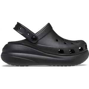 Crocs, Schoenen, Dames, Zwart, 38 EU, Classic Crush Clog Sandalen