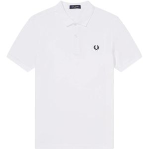 Fred Perry, Tops, Heren, Wit, 2Xl, Katoen, Polo Shirts