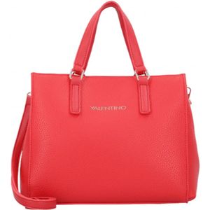 Valentino by Mario Valentino, Tassen, Dames, Roze, ONE Size, Leer, Rode Schoudertas