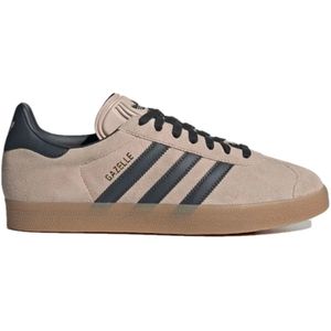 Adidas Originals, Gazelle Wonder Taupe/Night Indigo/Gum Sneakers Beige, Heren, Maat:41 1/3 EU