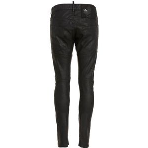 Dsquared2, Jeans, Heren, Zwart, S, Denim, Slim-fit Broeken