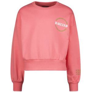 Raizzed, Lincoln Sweater in Aardbei Rood Rood, Dames, Maat:128 CM