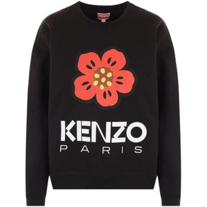 Kenzo, Sweatshirts Zwart, Dames, Maat:XS