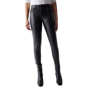 Salsa, Cropped Broeken Zwart, Dames, Maat:W29 L28