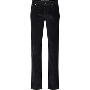 Jacob Cohën, Jeans, Heren, Zwart, W40, Corduroy Slim Fit Broek 5-Pocket Stijl