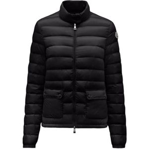 Moncler, Jassen, Dames, Zwart, S, Nylon, Jassen