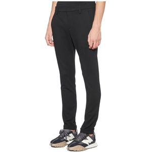 Dondup, Broeken, Heren, Zwart, W29, Stretch Jersey Broek