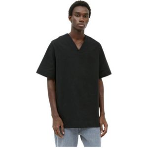 Jil Sander, T-Shirts Zwart, Heren, Maat:M