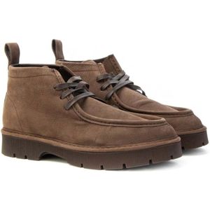 Panchic, Schoenen, Heren, Bruin, 42 EU, Nabuk Heren Loafer Schoen